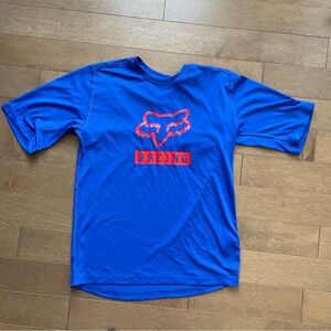 Fox Racing Kids Blue Dry Fit T-Shirt